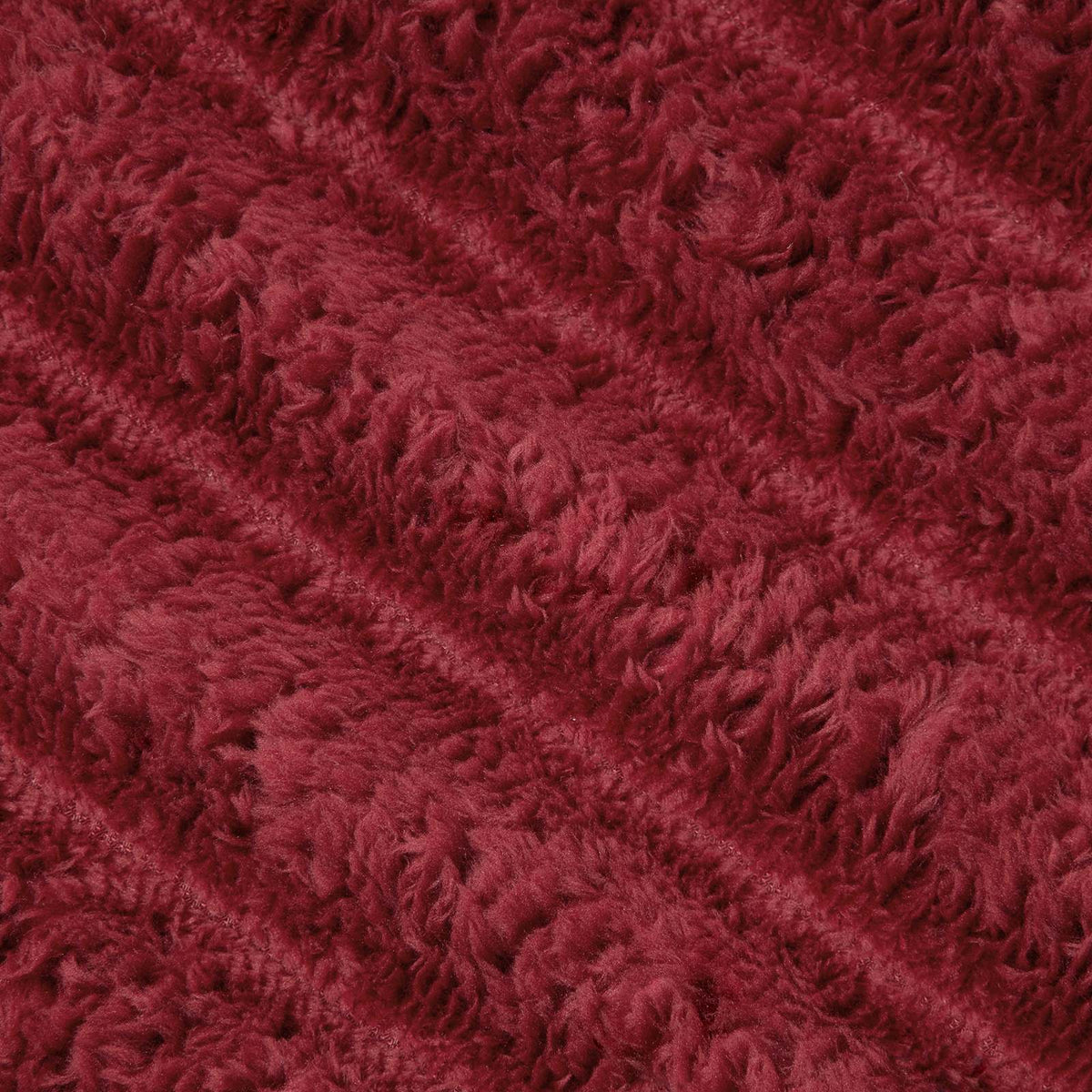 Pokrivač Bordeaux Crvena 150 x 130 cm Runo