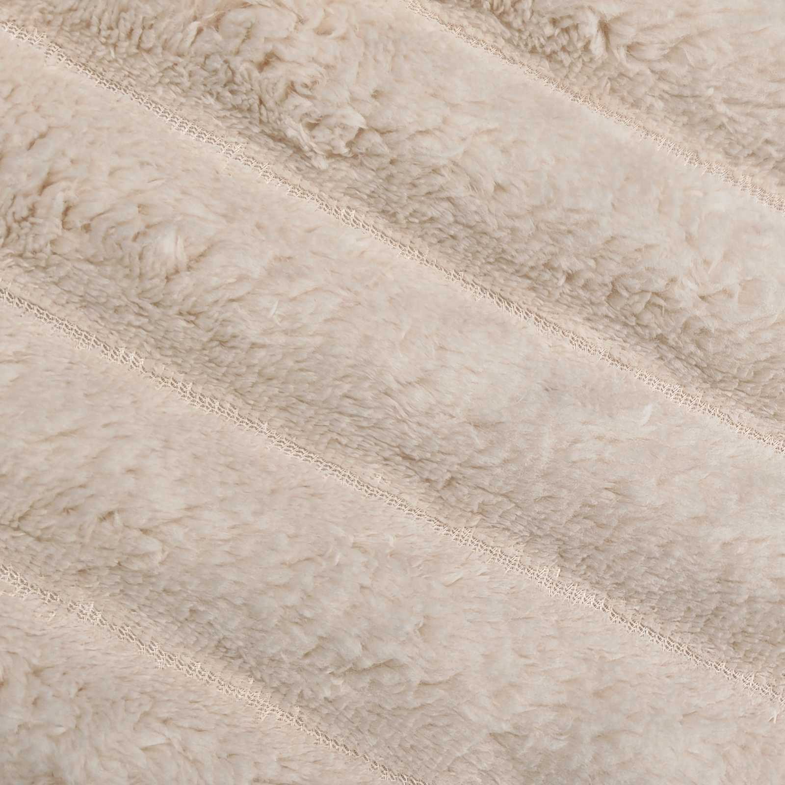 Pokrivači za bacanje 6 pcs Bež 150 x 130 cm Runo