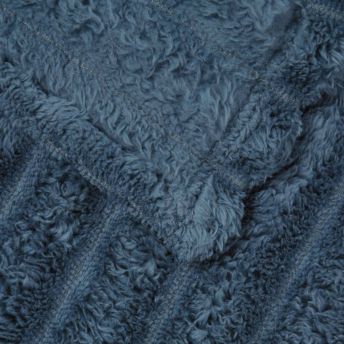 Pokrivači za bacanje 6 pcs Mornarsko plava 150 x 130 cm Runo