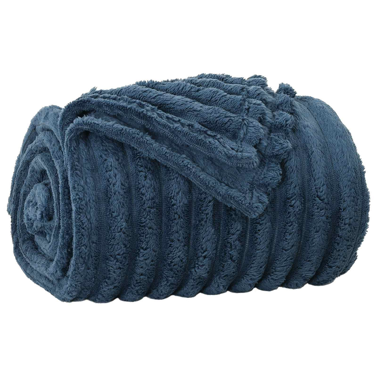 Pokrivači za bacanje 6 pcs Mornarsko plava 150 x 130 cm Runo