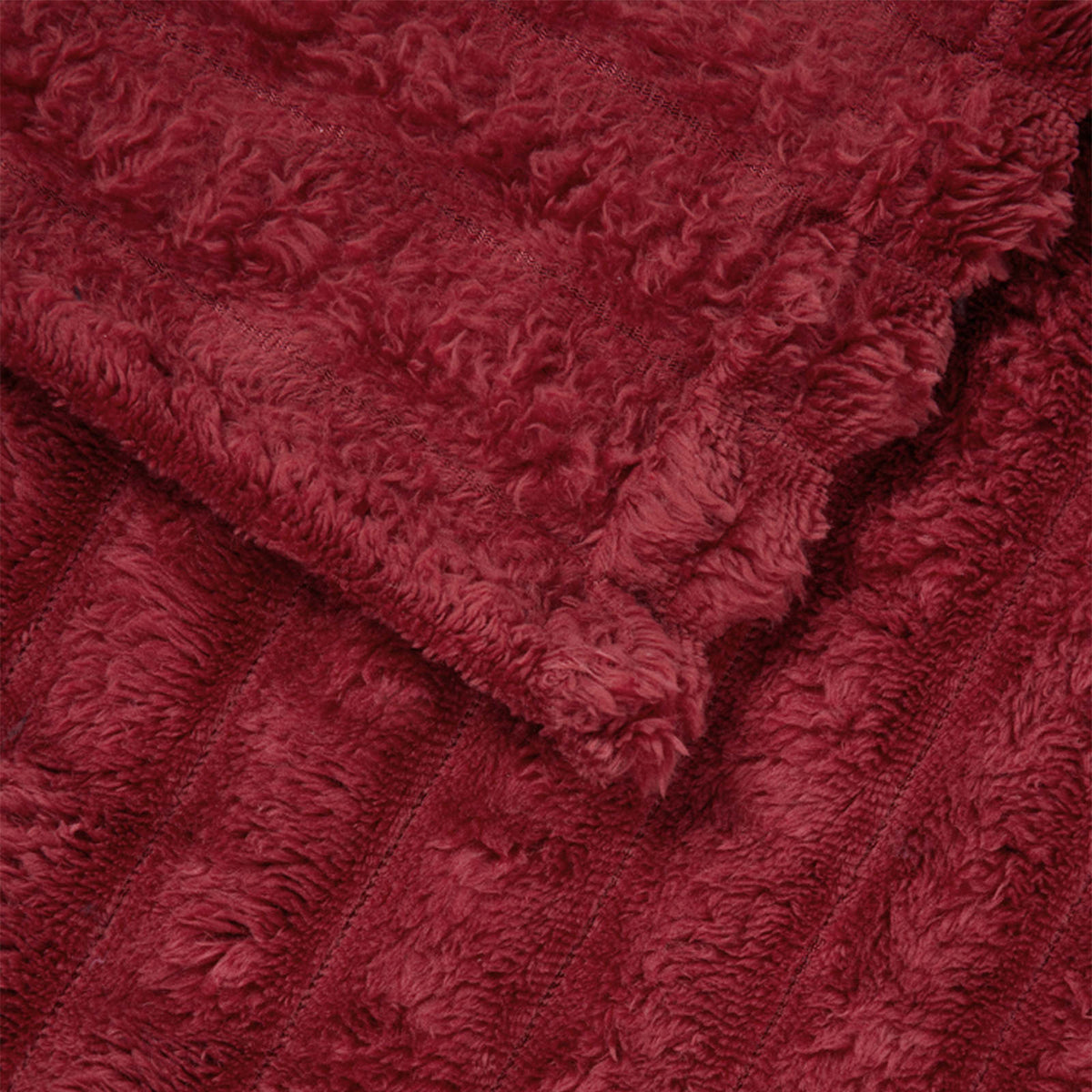 Pokrivači za bacanje 6 pcs Bordeaux Crvena 150 x 130 cm Runo