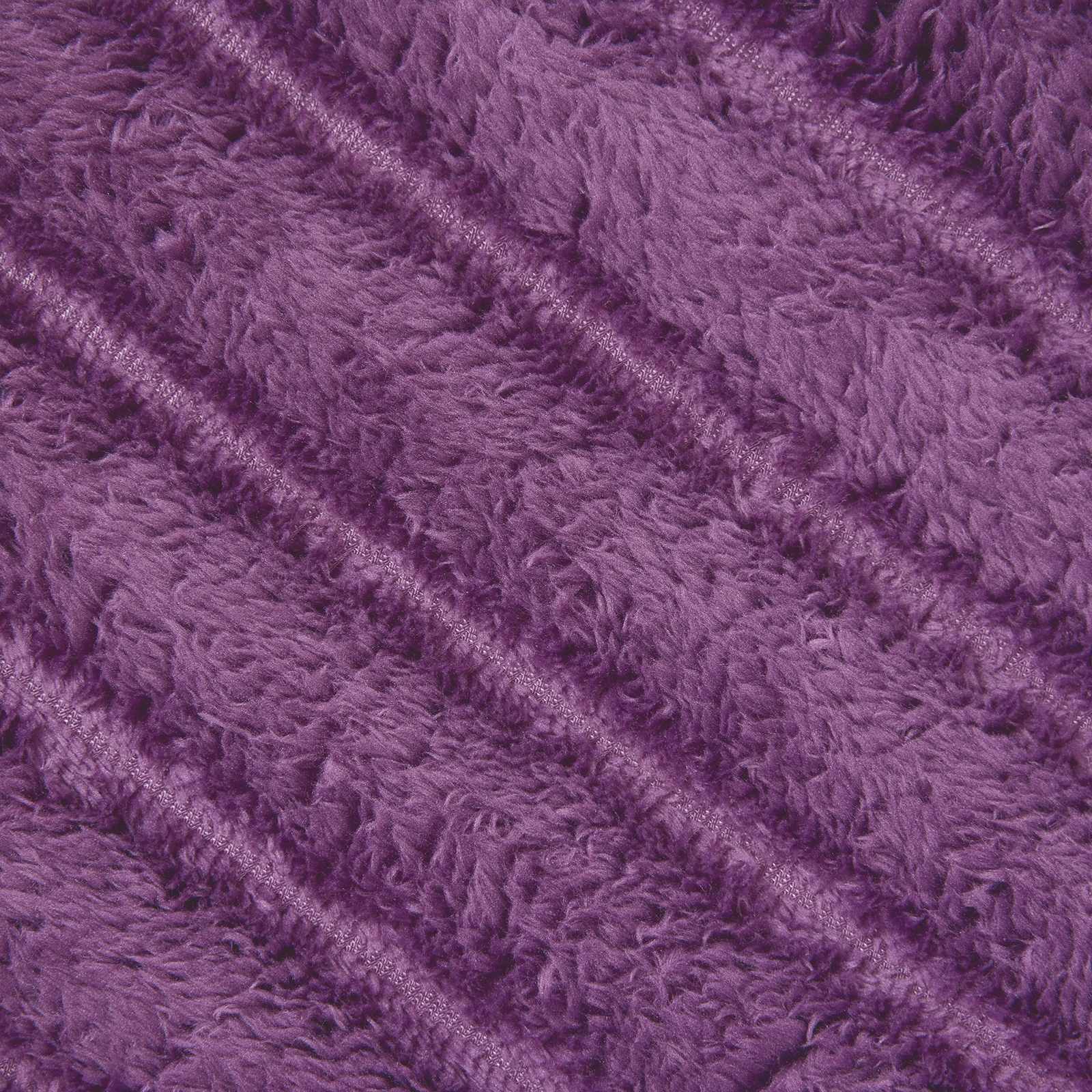 Pokrivači za bacanje 6 pcs Ljubičasta 270 x 240 cm Runo