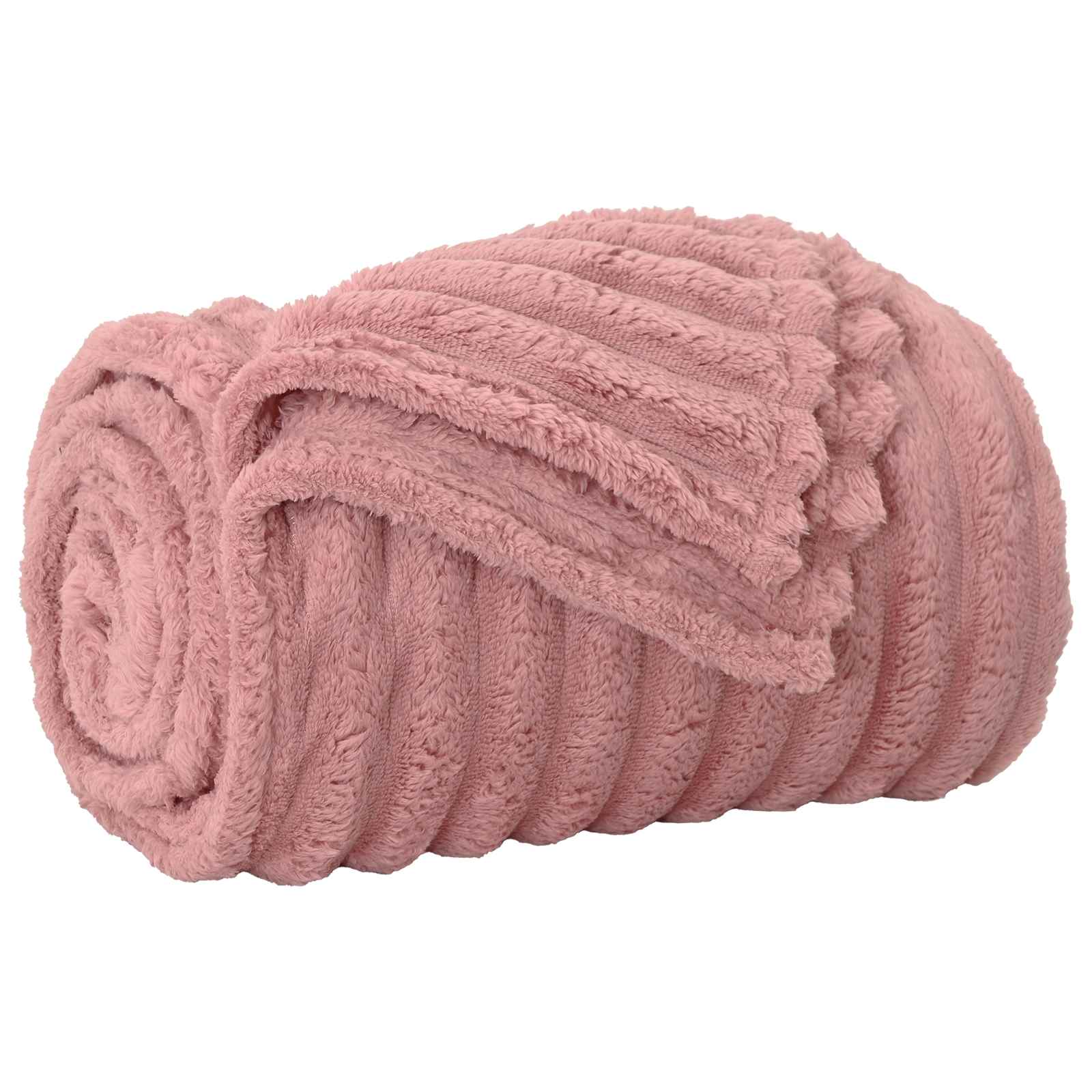 Pokrivači za bacanje 6 pcs Ružičasta 200 x 150 cm Runo