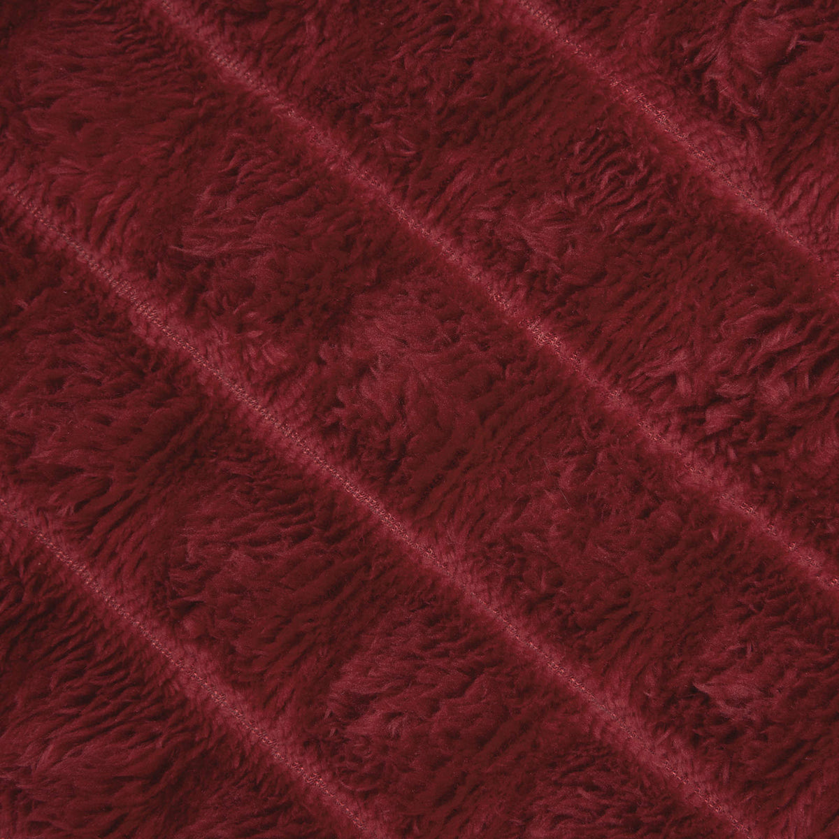 Pokrivač Bordeaux Crvena 150 x 130 cm Runo