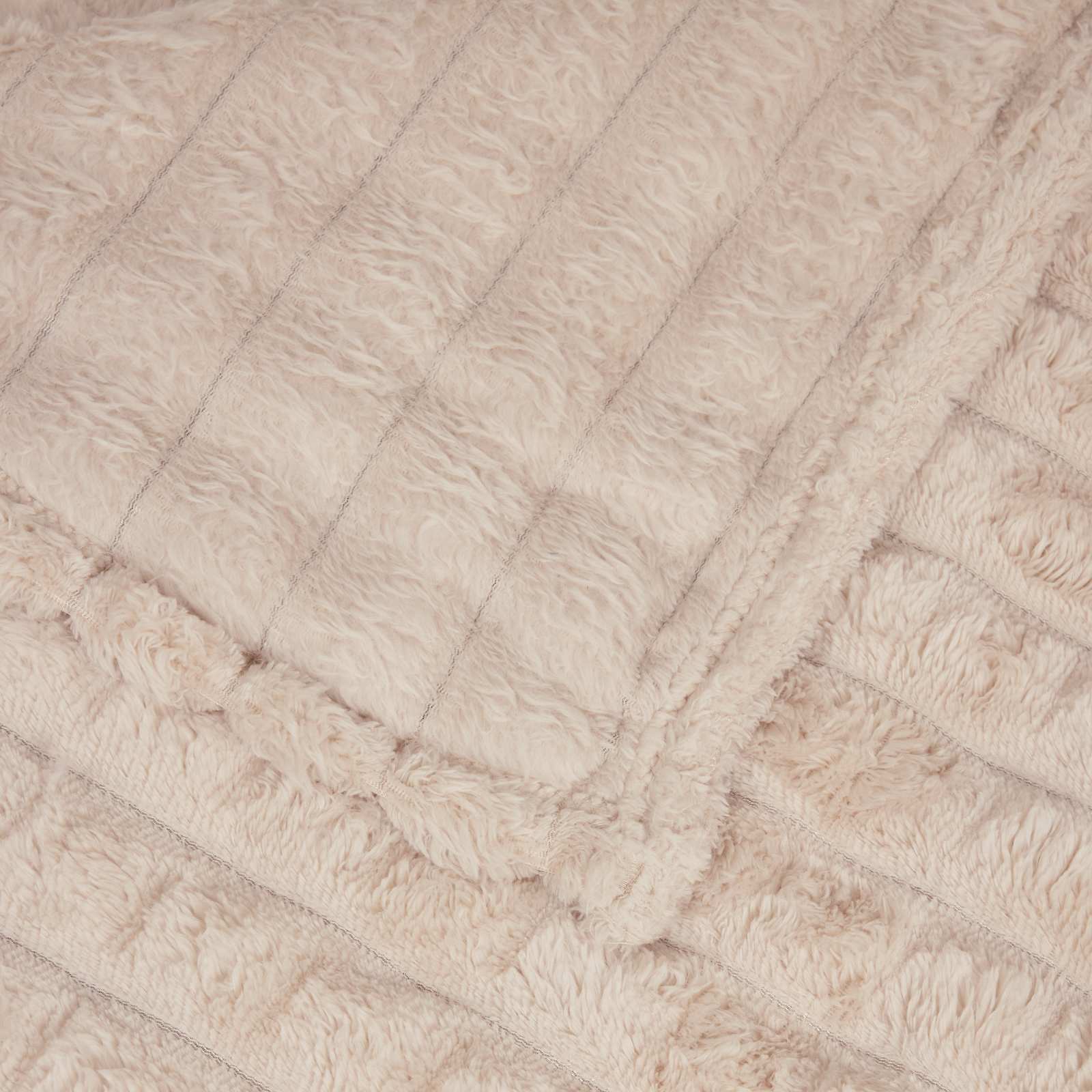 Pokrivači za bacanje 6 pcs Bež 240 x 220 cm Runo
