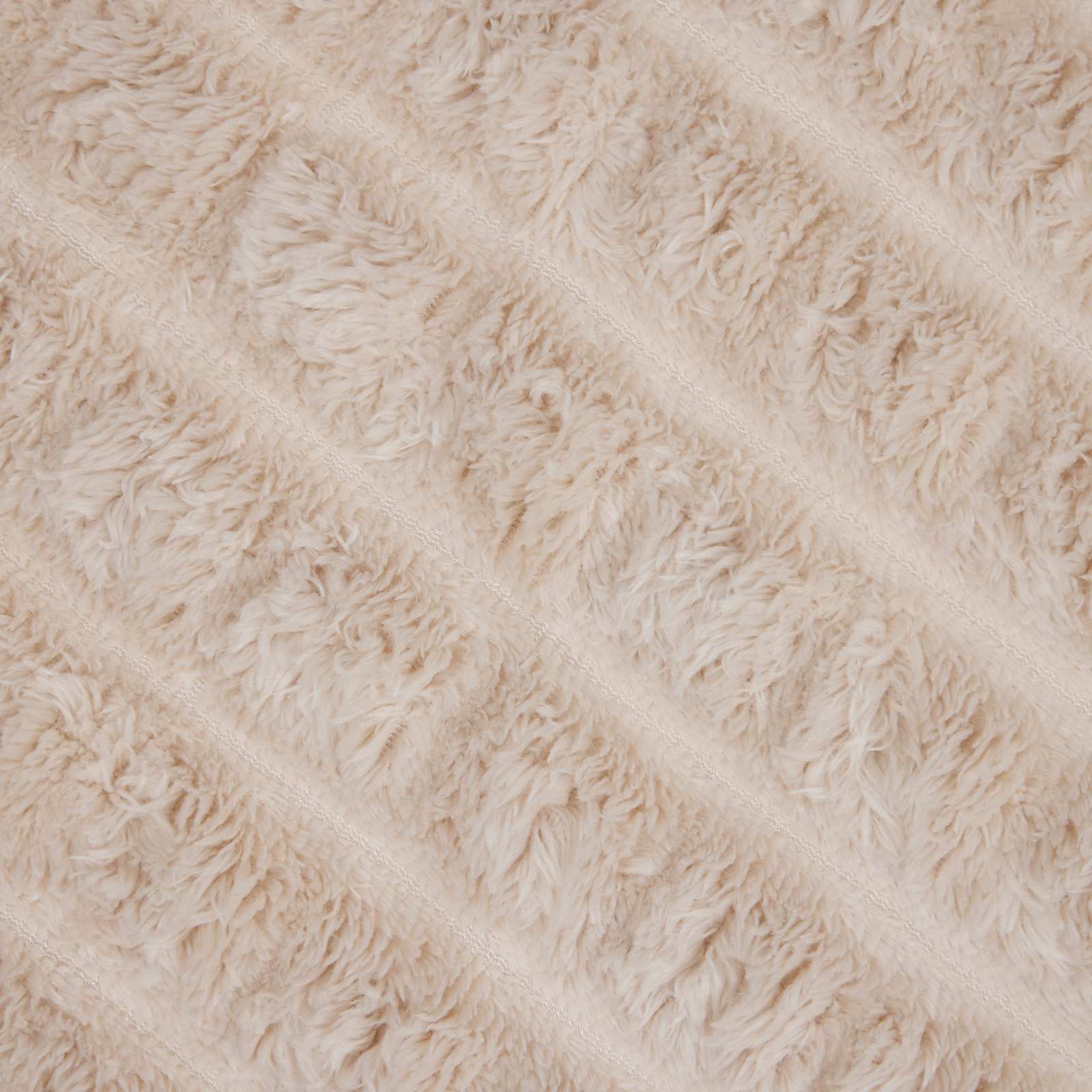 Pokrivači za bacanje 6 pcs Bež 240 x 220 cm Runo