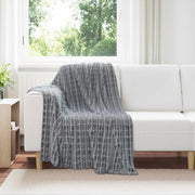 Pokrivači za bacanje 6 pcs Tamno siva 150 x 130 cm Runo