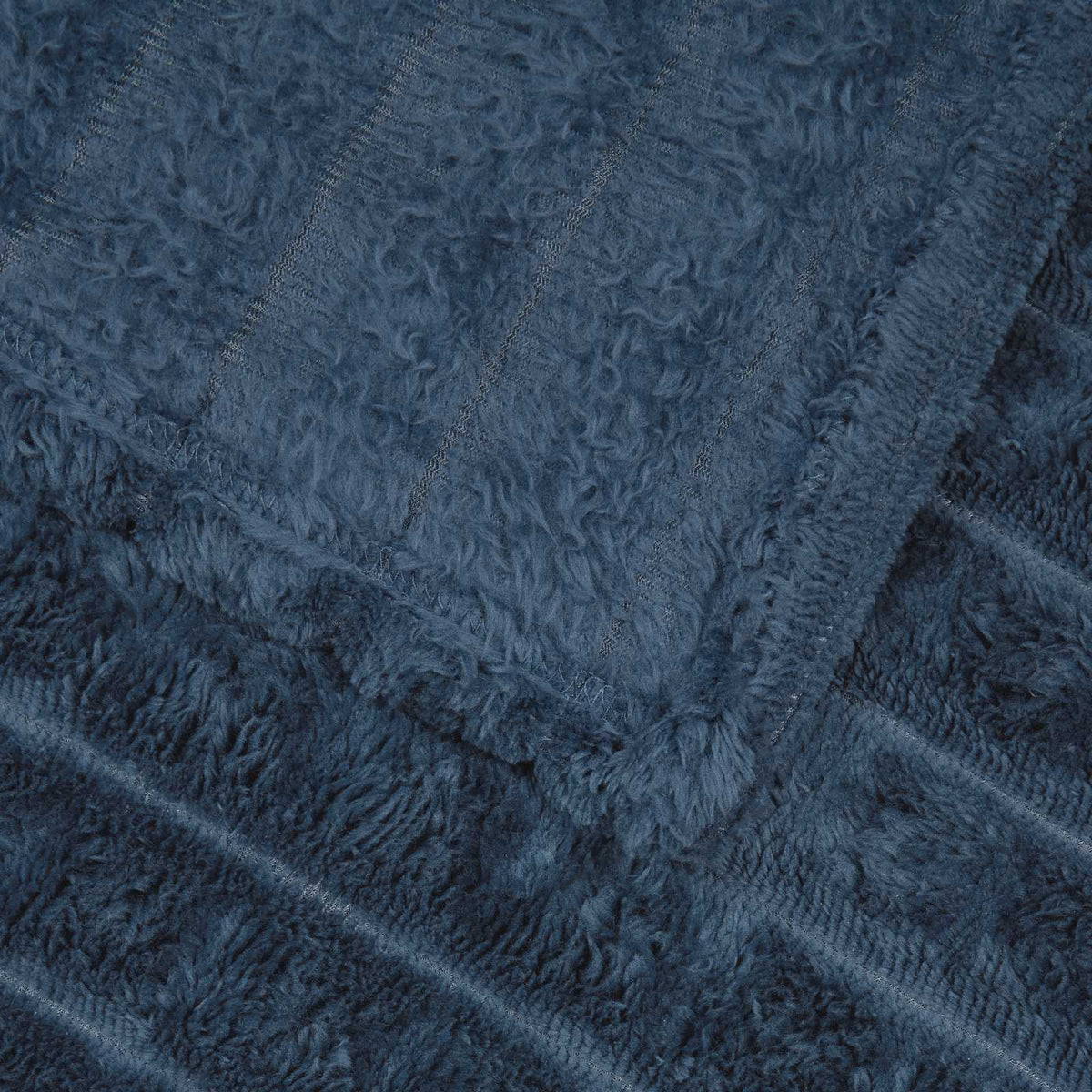 Pokrivači za bacanje 6 pcs Mornarsko plava 150 x 130 cm Runo