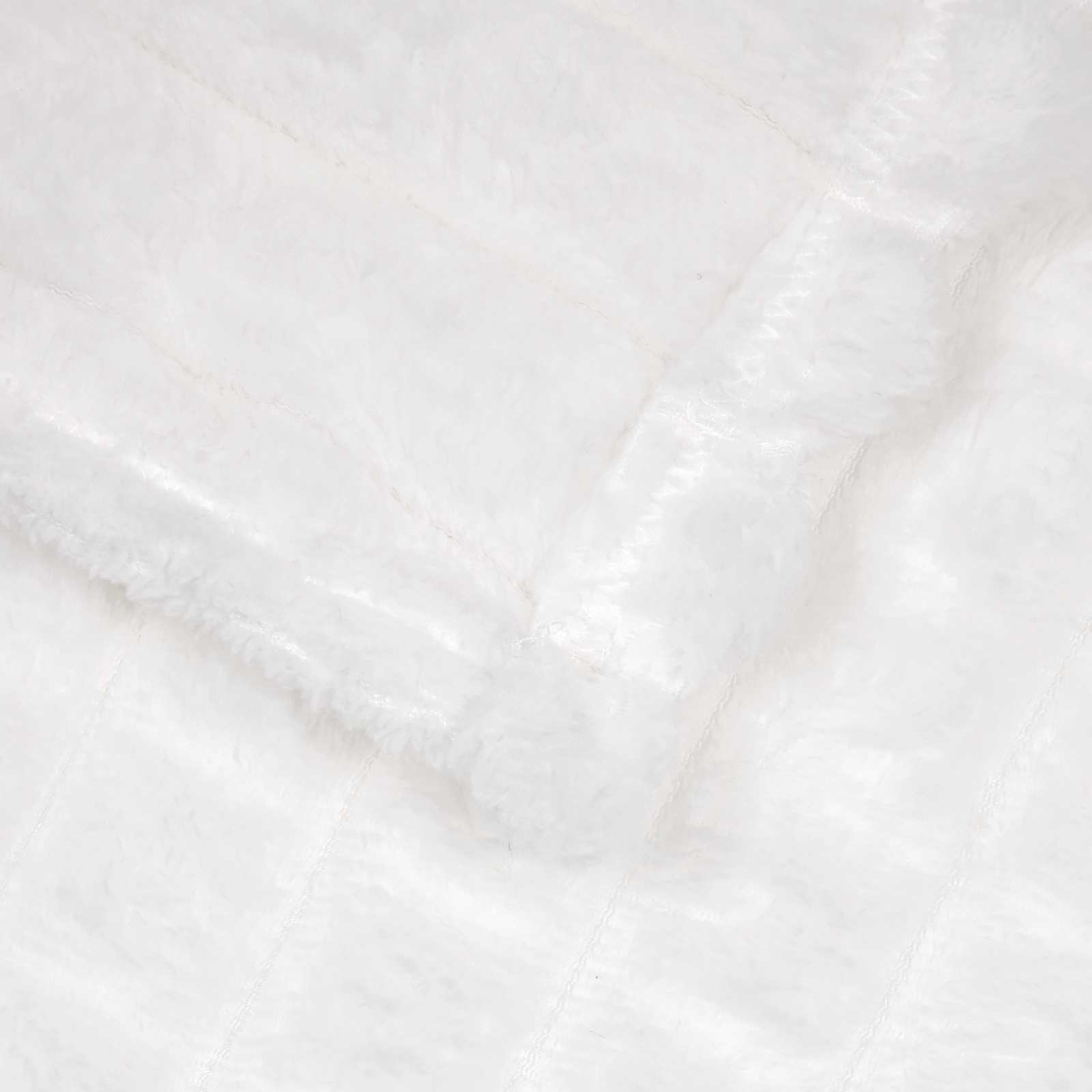 Pokrivači za bacanje 6 pcs Bijelo 150 x 130 cm Runo