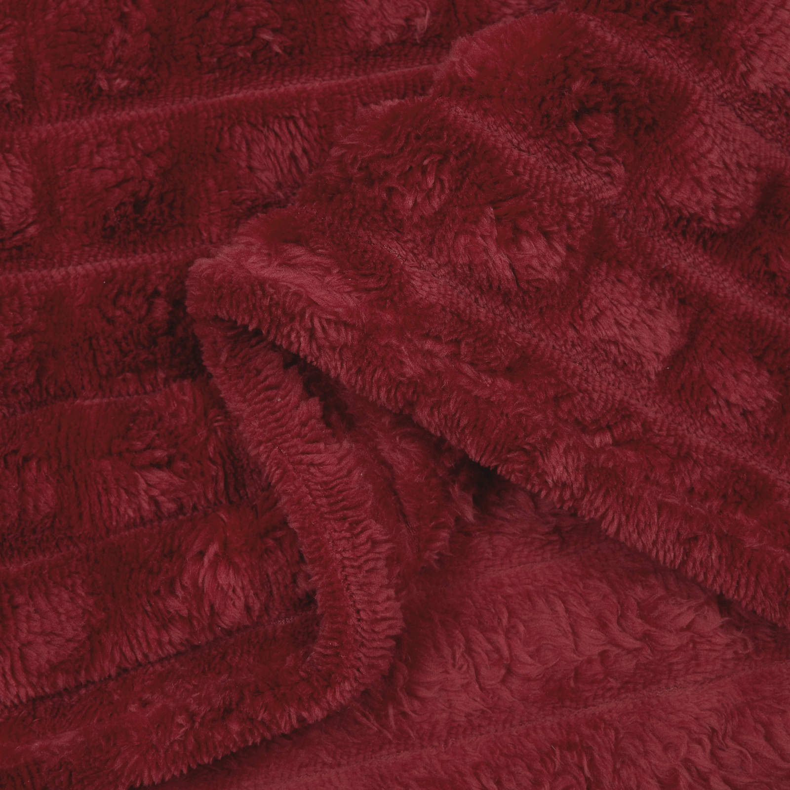 Pokrivači za bacanje 6 pcs Bordeaux Crvena 150 x 130 cm Runo