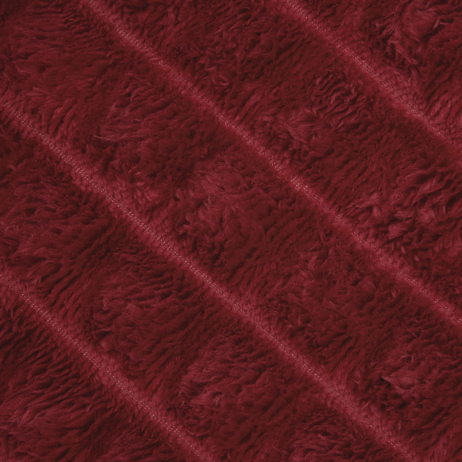 Pokrivači za bacanje 6 pcs Bordeaux Crvena 150 x 130 cm Runo