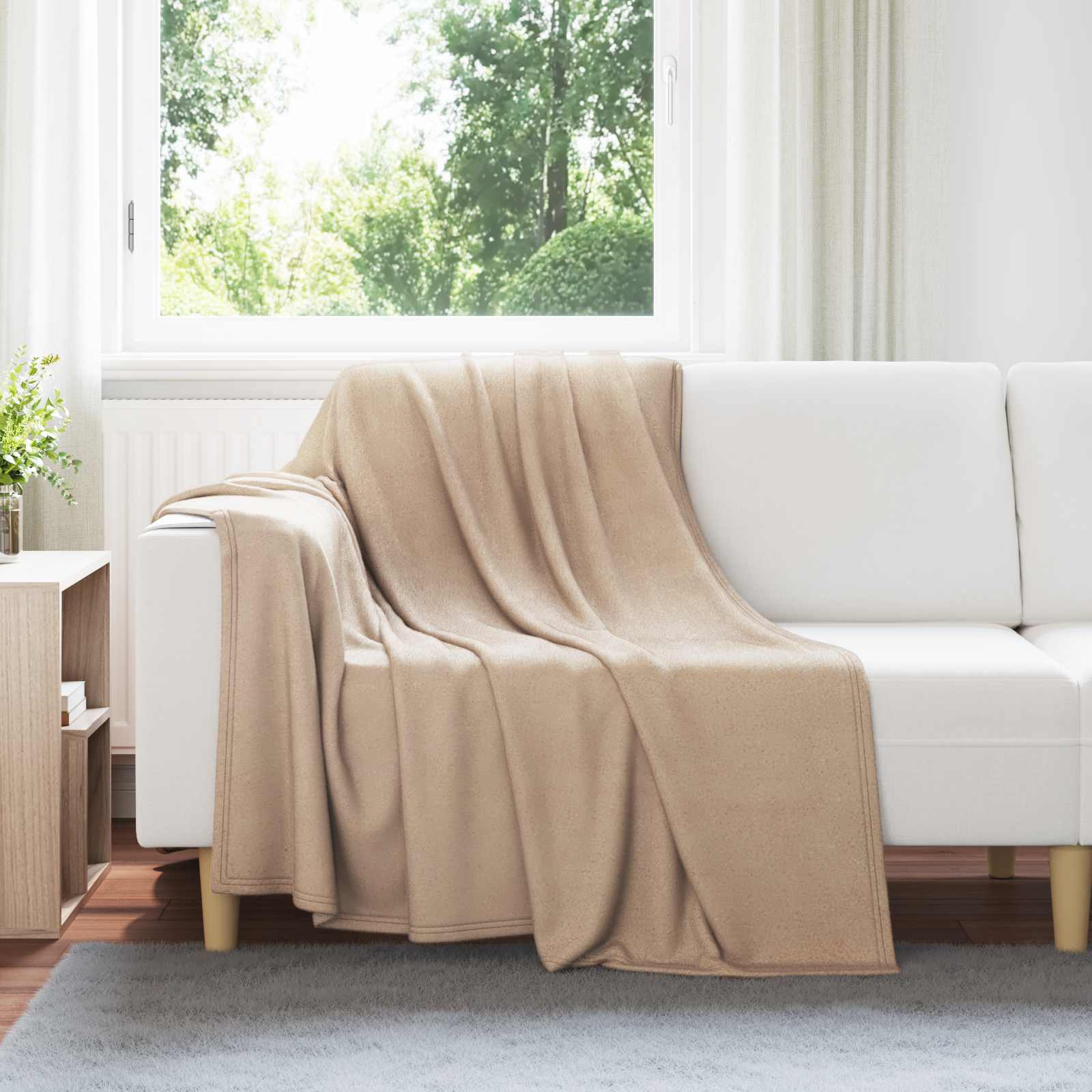 Pokrivači za bacanje 6 pcs Kamel 200 x 150 cm Runo