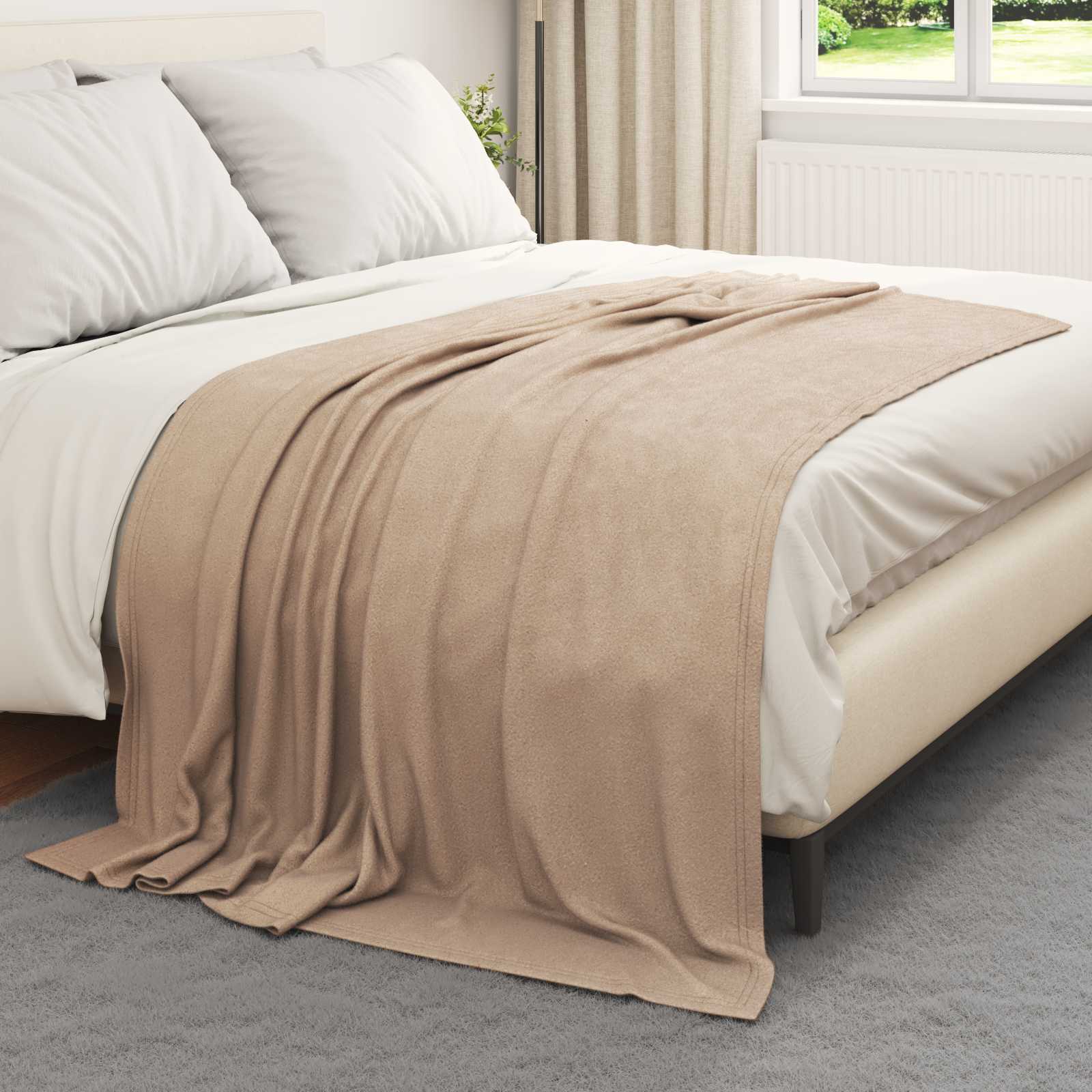 Pokrivači za bacanje 6 pcs Kamel 200 x 150 cm Runo