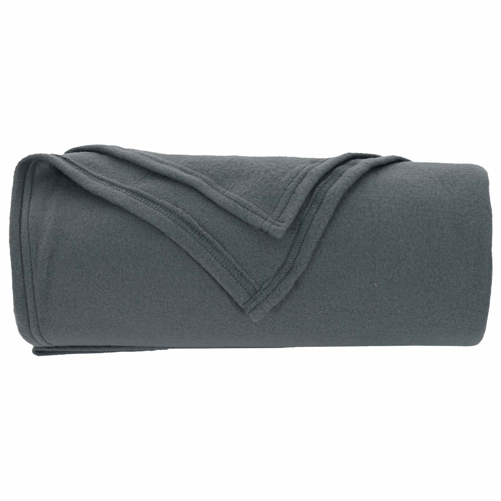 Pokrivači za bacanje 6 pcs Tamno siva 170 x 130 cm Runo