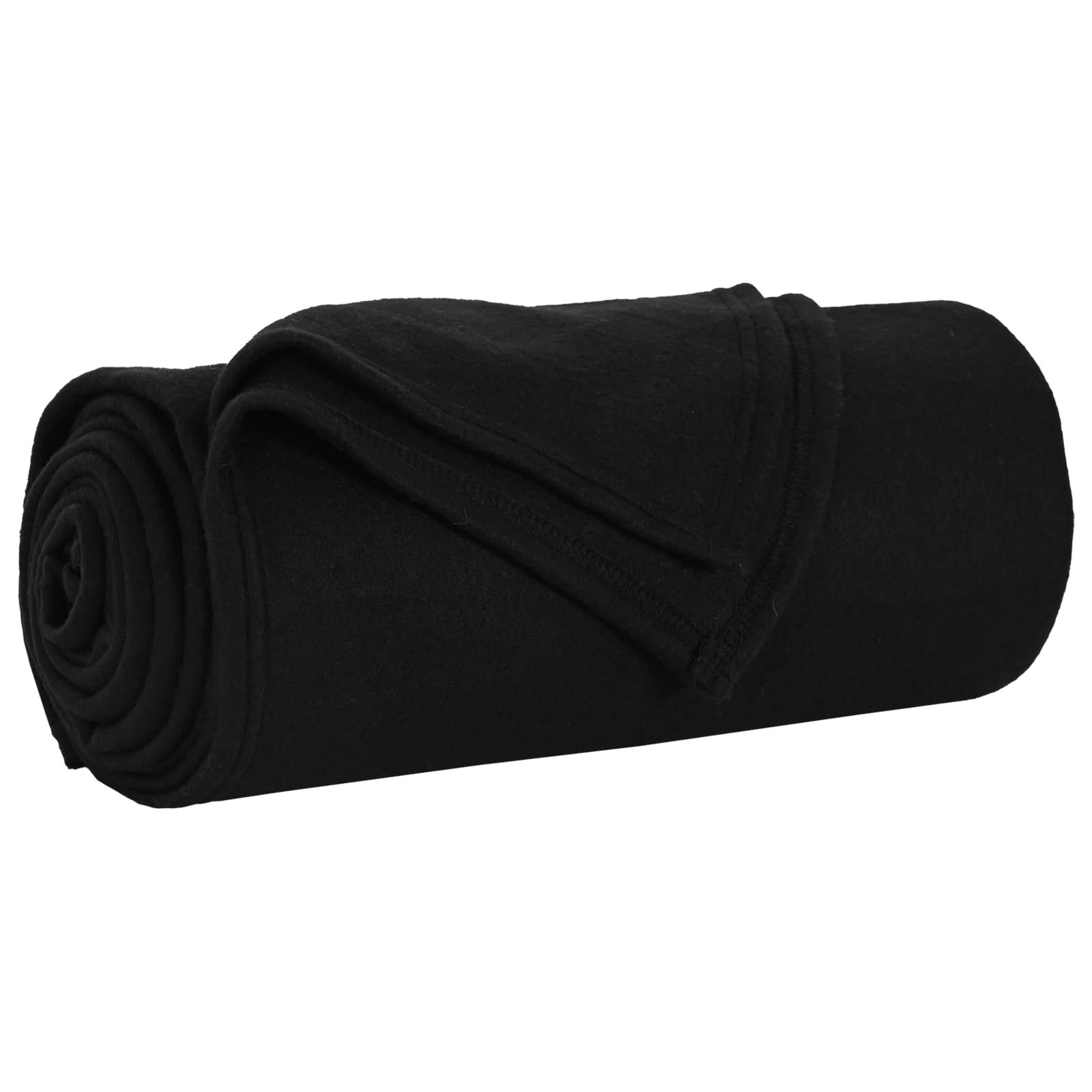 Pokrivači za bacanje 6 pcs Crna 270 x 240 cm Runo