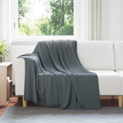 Pokrivači za bacanje 24 pcs Tamno siva 200 x 150 cm Runo