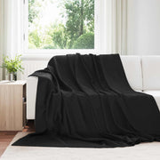 Pokrivači za bacanje 24 pcs Crna 240 x 220 cm Runo