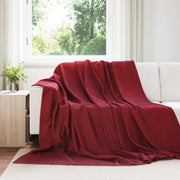 Pokrivači za bacanje 24 pcs Bordeaux Crvena 240 x 220 cm Runo