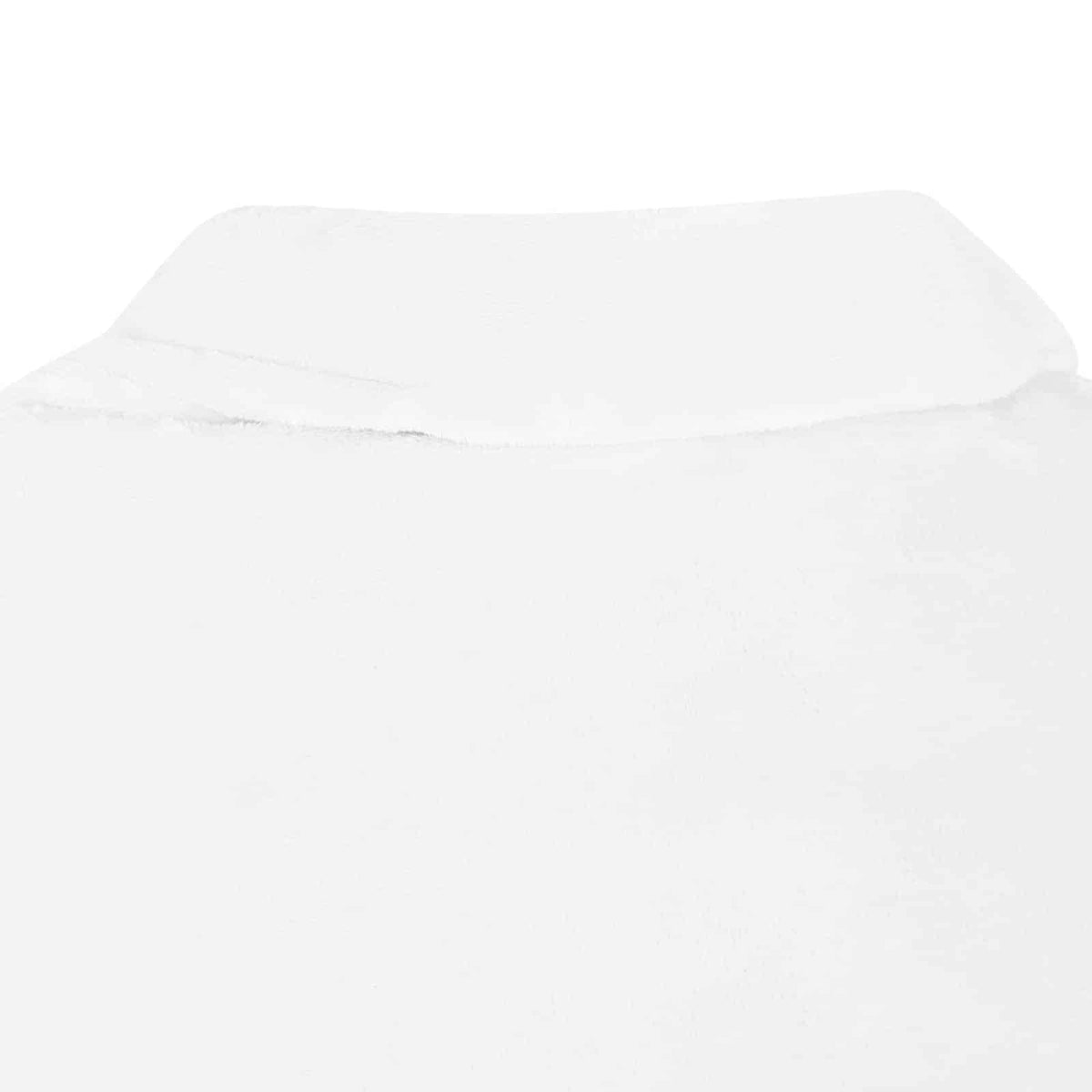 Deka majica s kapuljačom Bijelo M Flanel