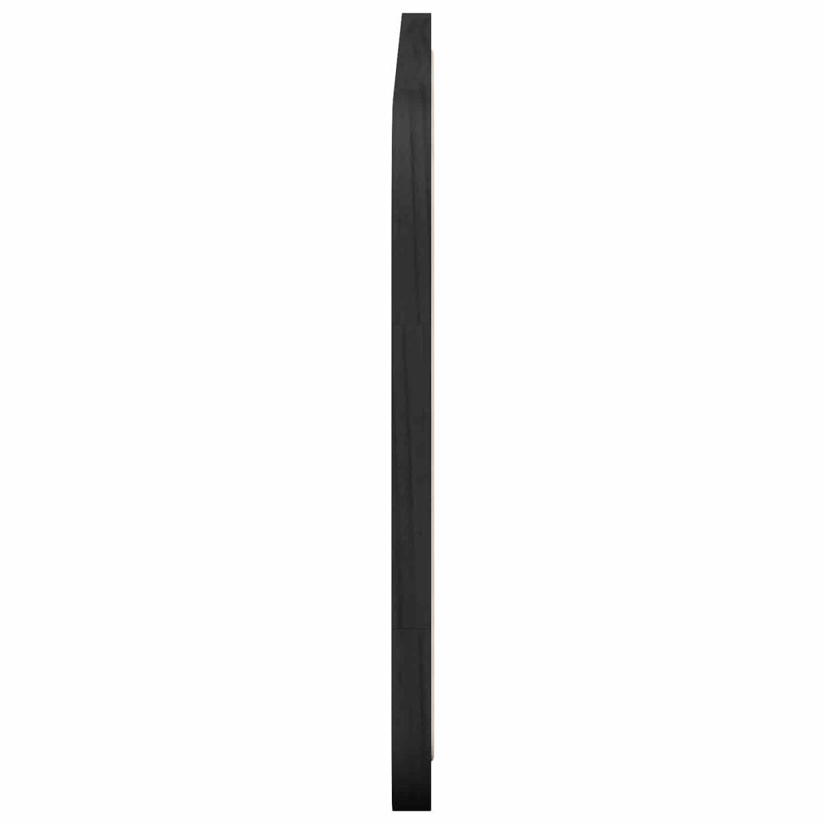 Uzglavlje s uzglavljem Crna 100 x 55 x 3 cm Ratan