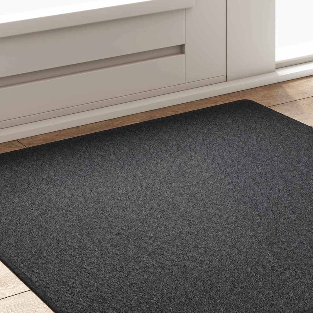 Tepih trkač Tamno siva 100 x 100 cm 100% Polipropilen
