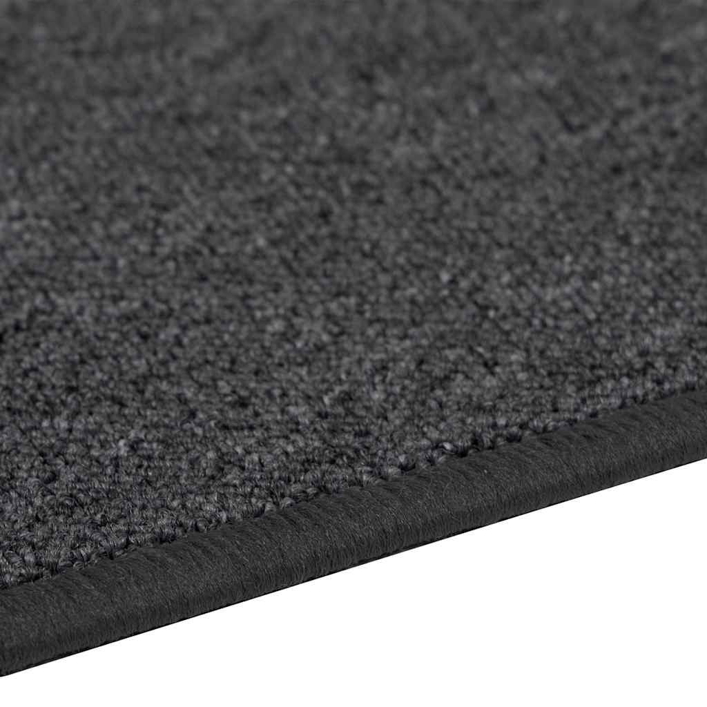 Tepih trkač Tamno siva 100 x 300 cm 100% Polipropilen