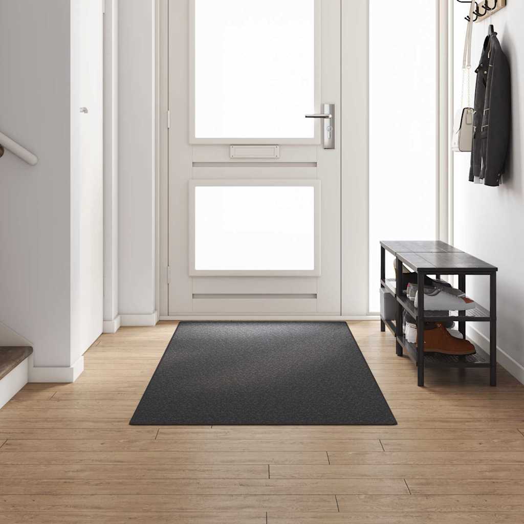 Tepih trkač Tamno siva 100 x 300 cm 100% Polipropilen