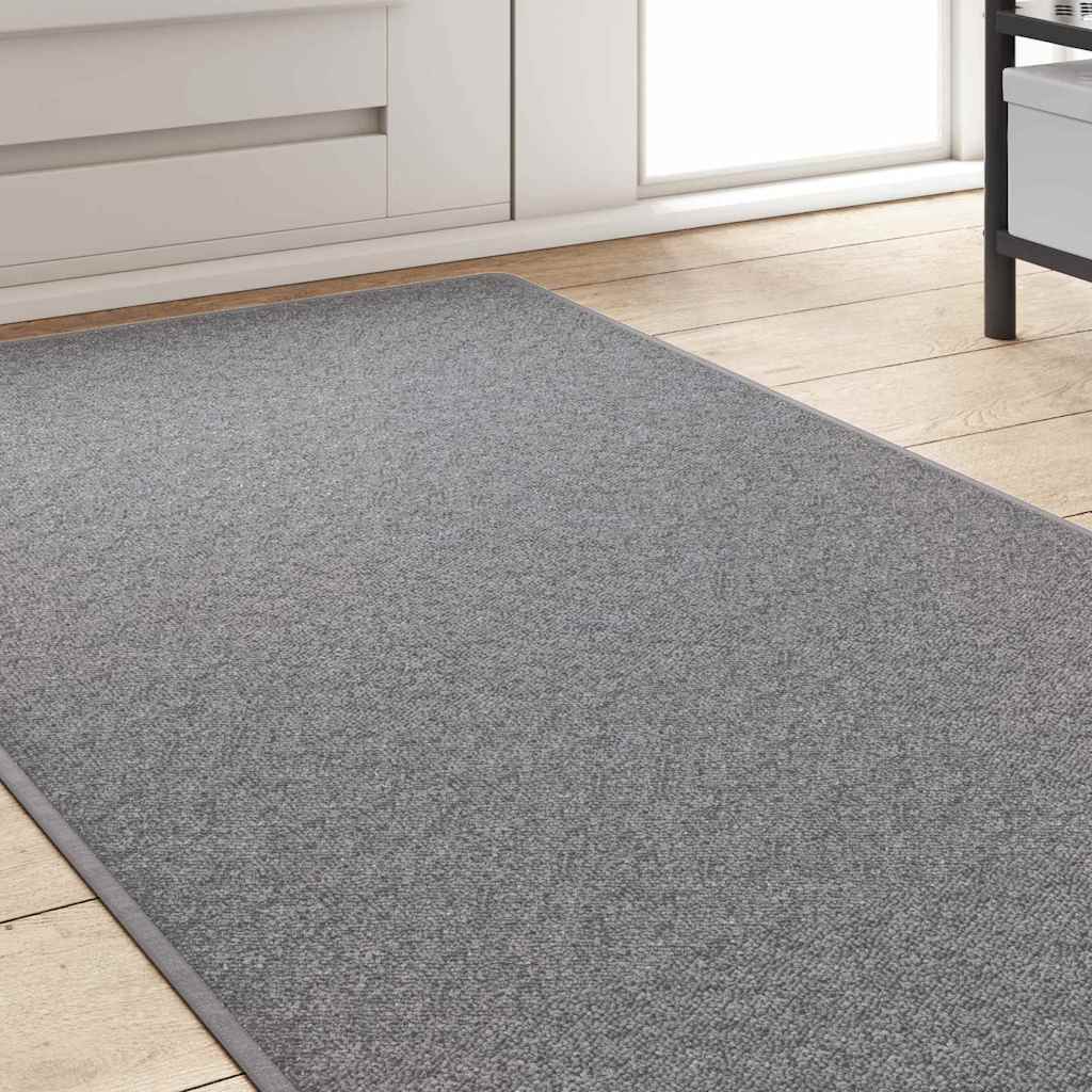 Tepih trkač Svijetlo siva 80 x 500 cm 100% Polipropilen