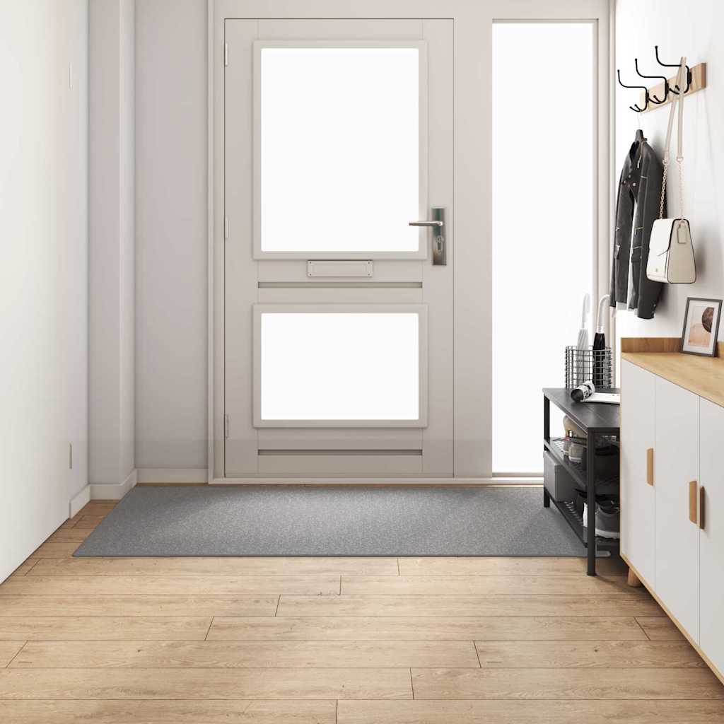 Tepih trkač Svijetlo siva 100 x 200 cm 100% Polipropilen