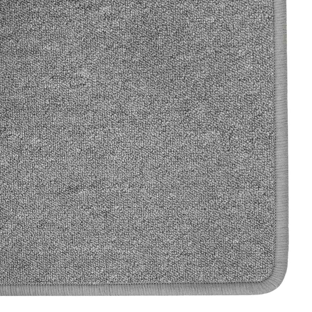 Tepih trkač Svijetlo siva 100 x 250 cm 100% Polipropilen
