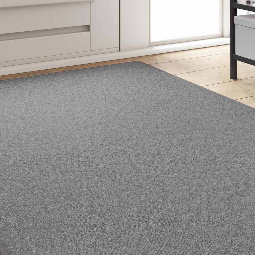 Tepih trkač Svijetlo siva 100 x 250 cm 100% Polipropilen