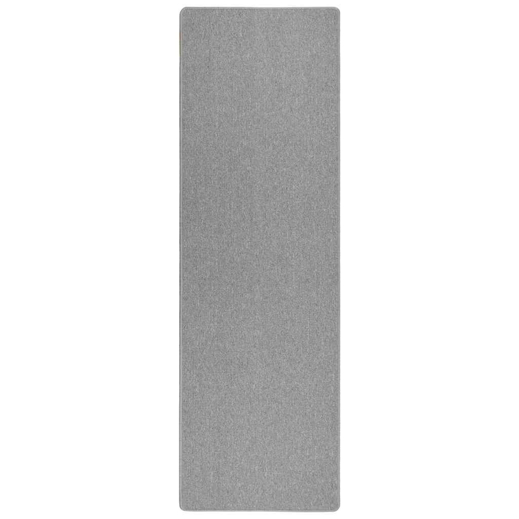 Tepih trkač Svijetlo siva 100 x 300 cm 100% Polipropilen