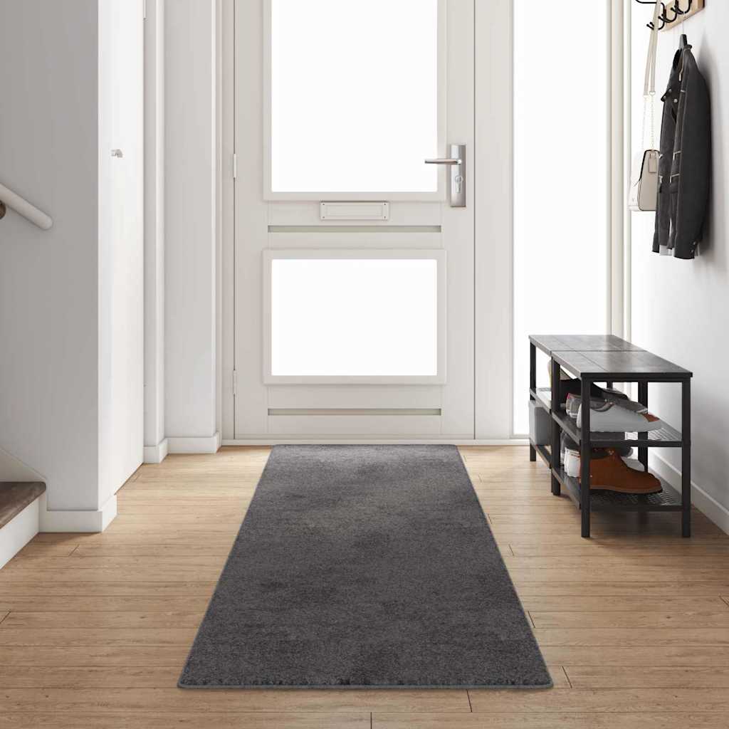 Tepih trkač Siva 80 x 400 cm 100% Polipropilen Tuft