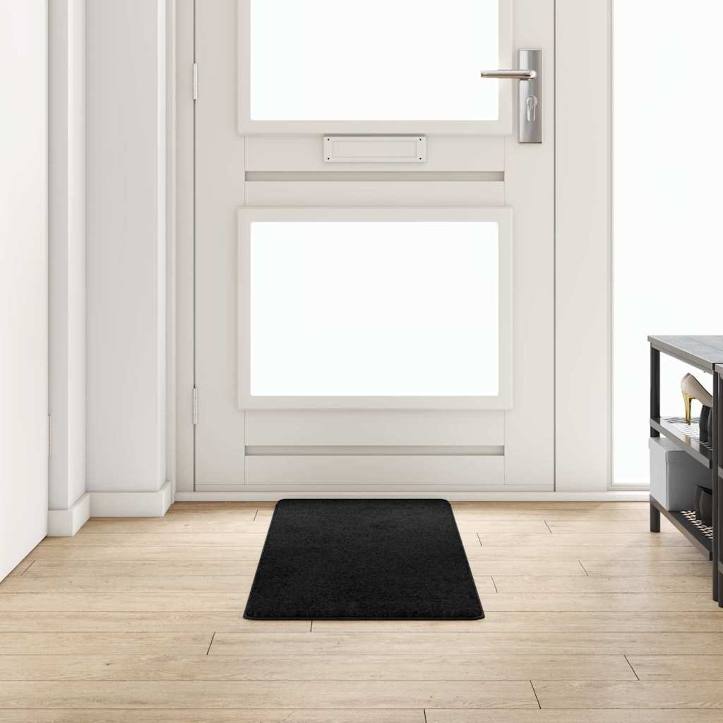 Tepih trkač Crna 50 x 150 cm 100% Polipropilen Tuft