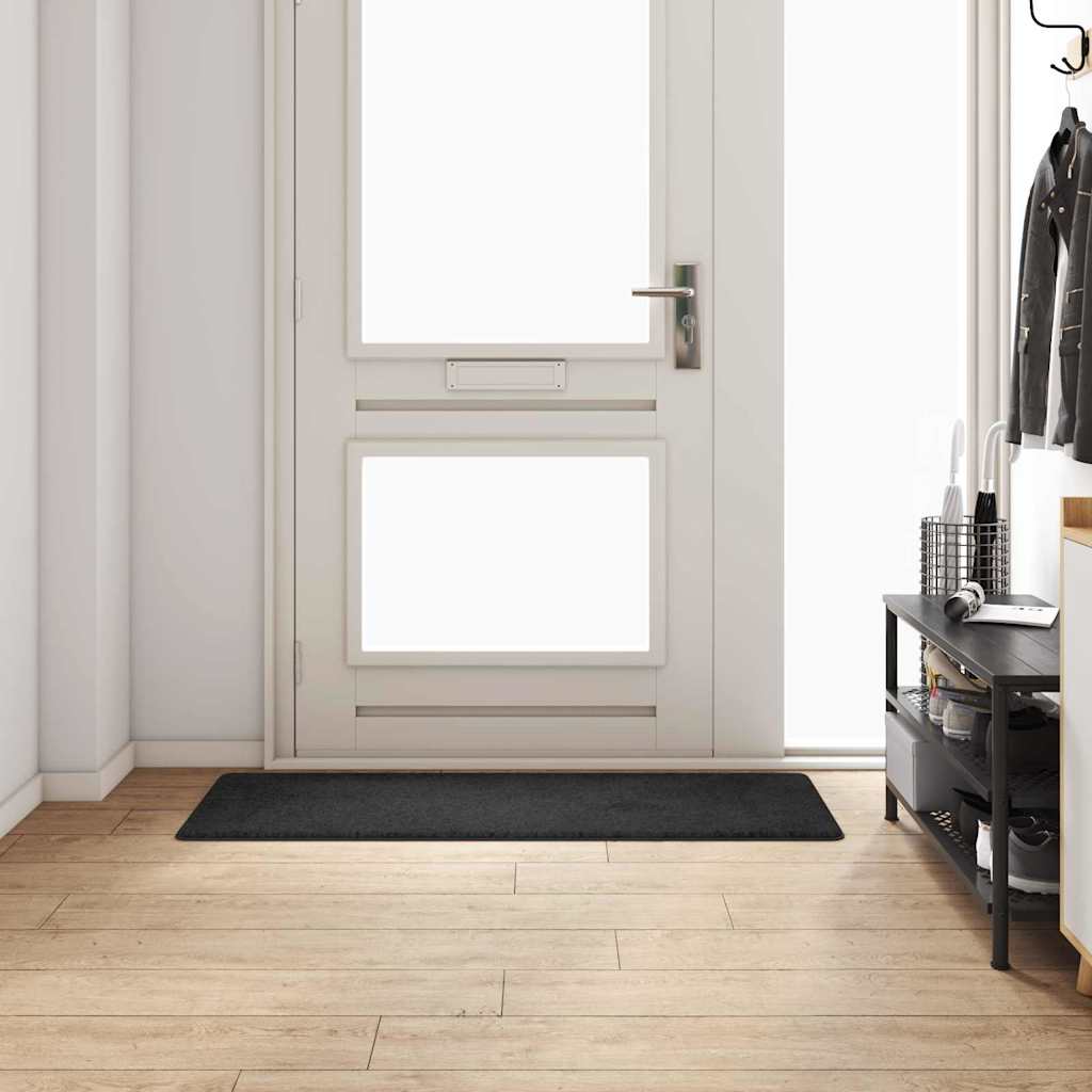 Tepih trkač Crna 50 x 150 cm 100% Polipropilen Tuft