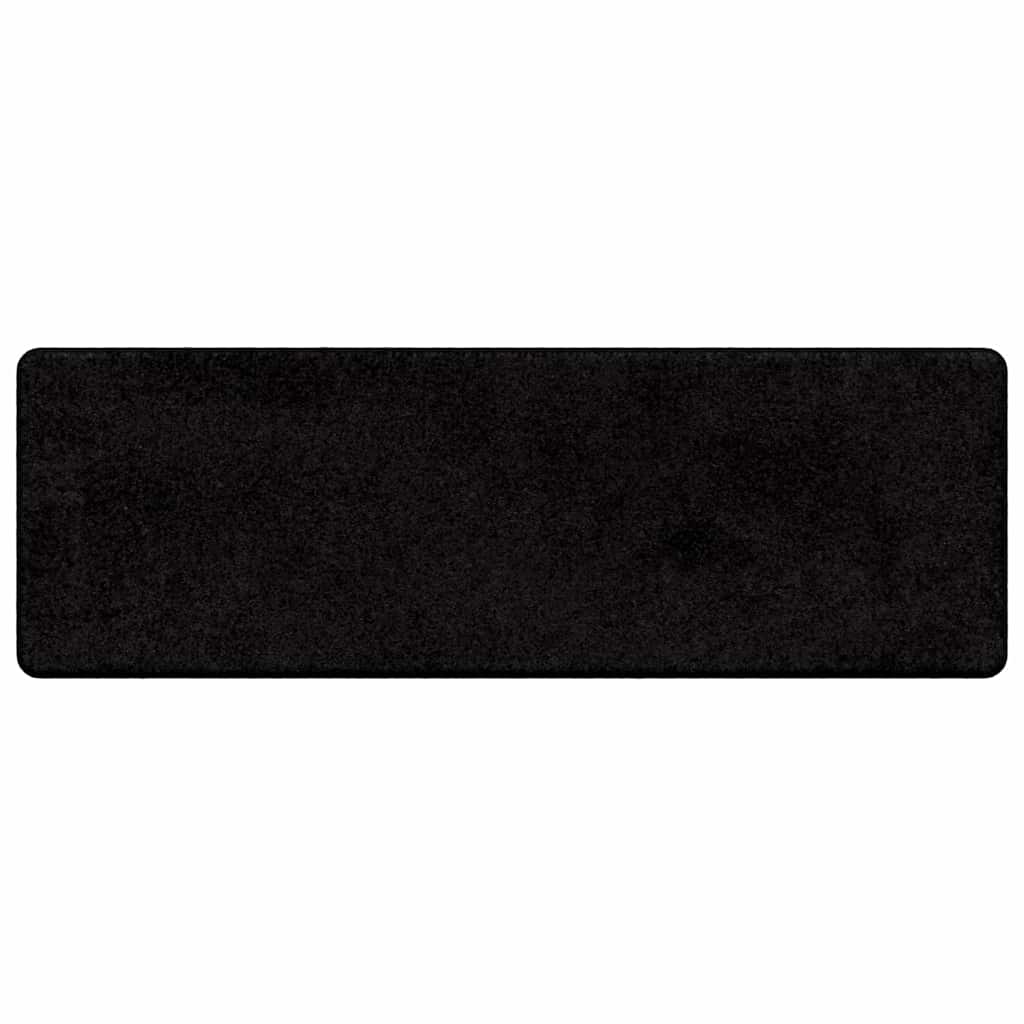 Tepih trkač Crna 50 x 150 cm 100% Polipropilen Tuft
