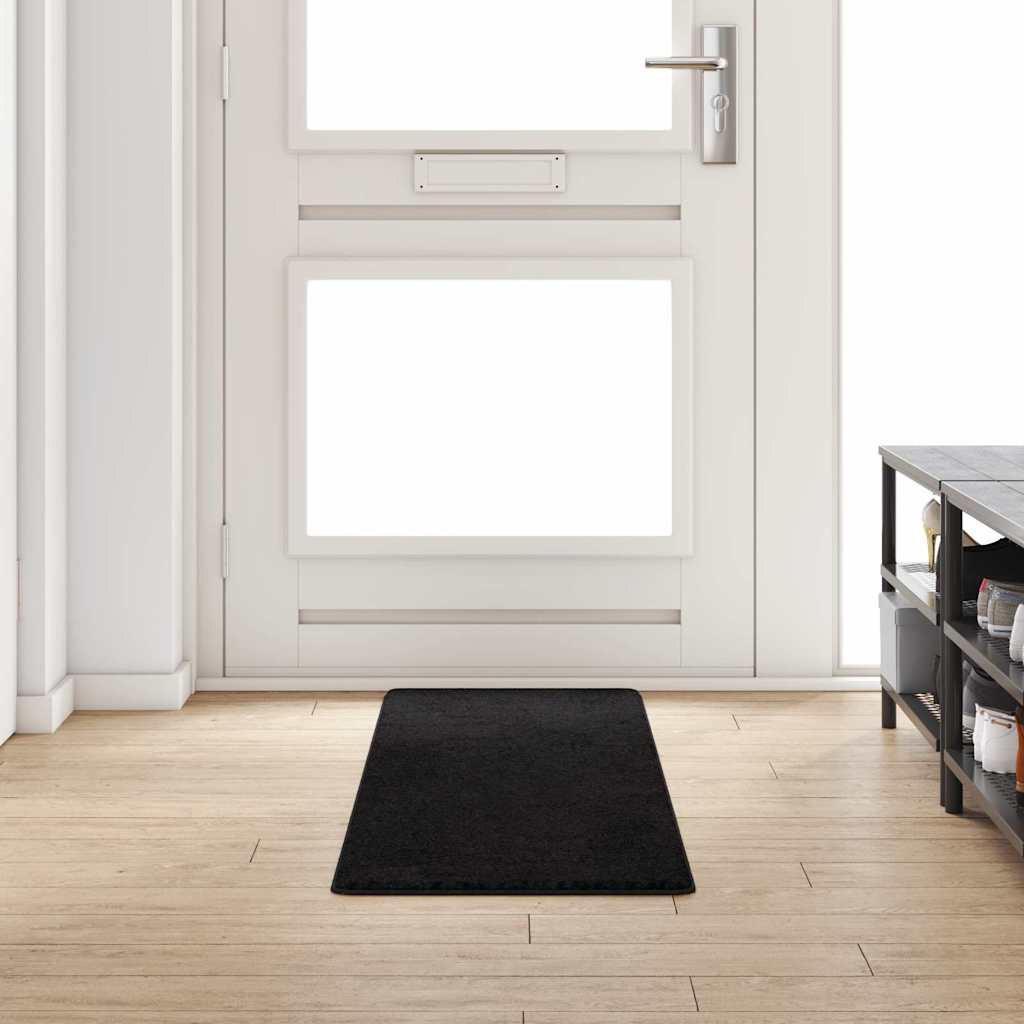 Tepih trkač Crna 50 x 200 cm 100% Polipropilen Tuft