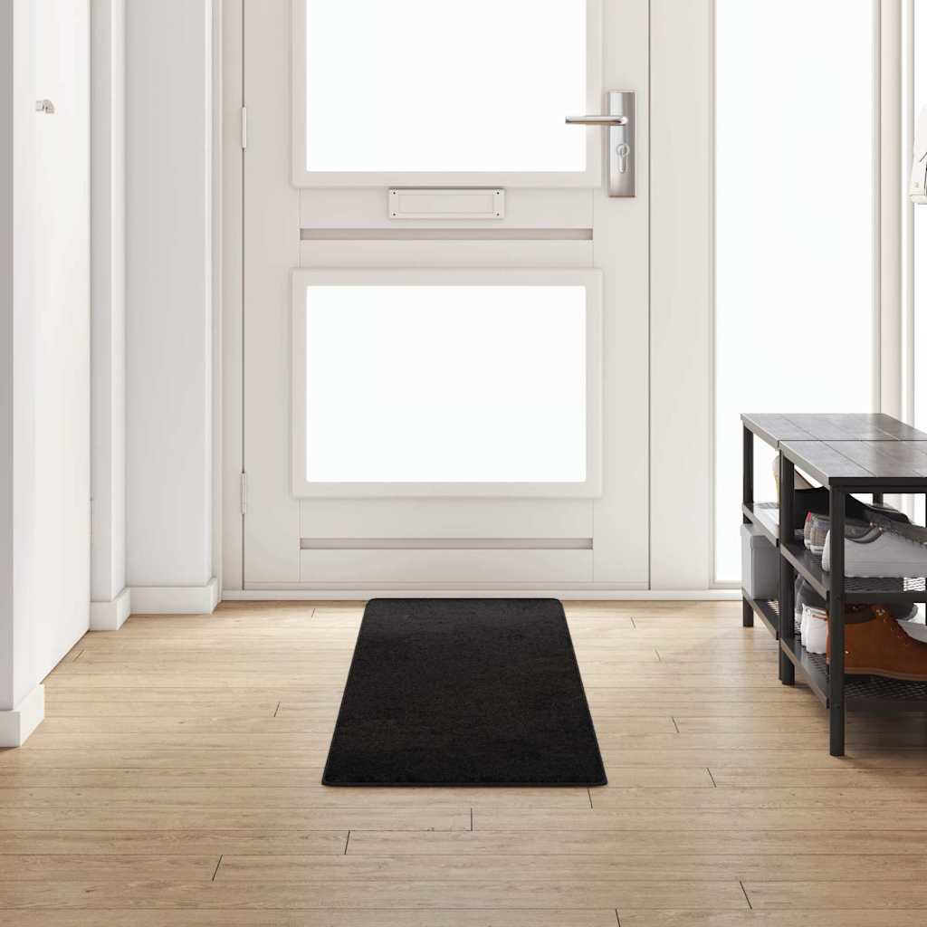 Tepih trkač Crna 50 x 250 cm 100% Polipropilen Tuft