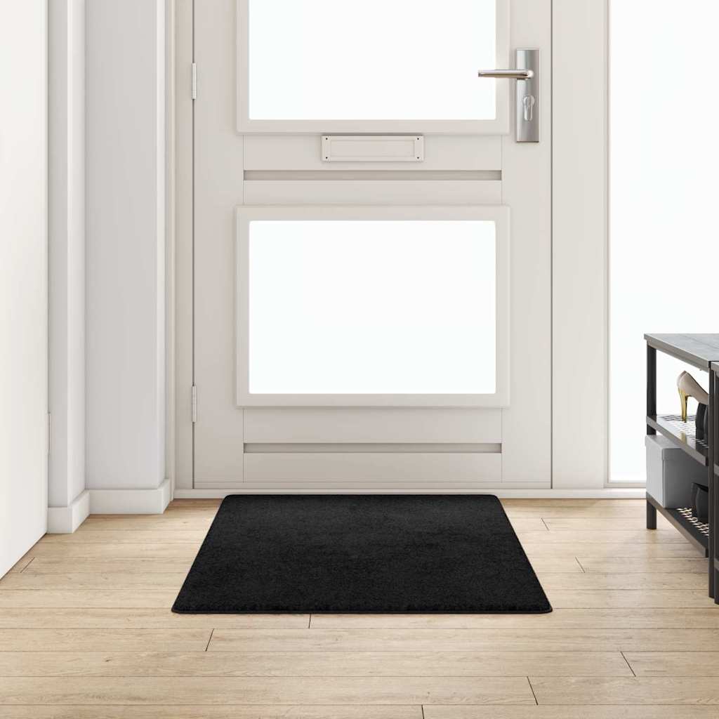 Tepih trkač Crna 80 x 150 cm 100% Polipropilen Tuft
