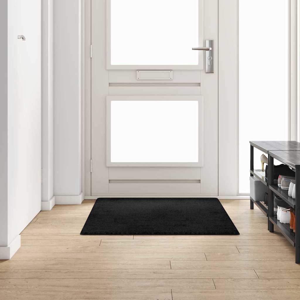 Tepih trkač Crna 100 x 150 cm 100% Polipropilen Tuft