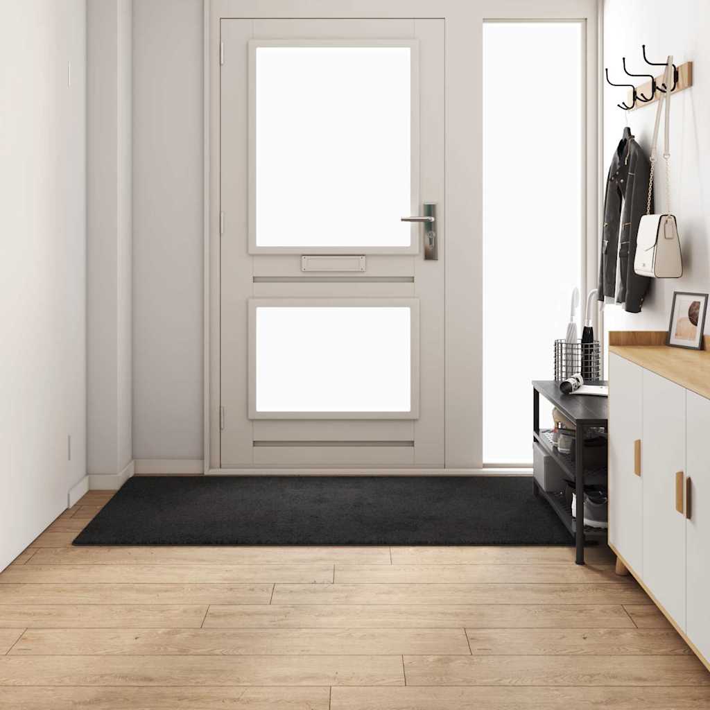 Tepih trkač Crna 100 x 200 cm 100% Polipropilen Tuft