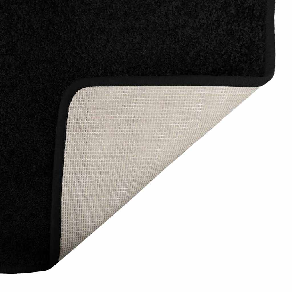 Tepih trkač Crna 100 x 300 cm 100% Polipropilen Tuft