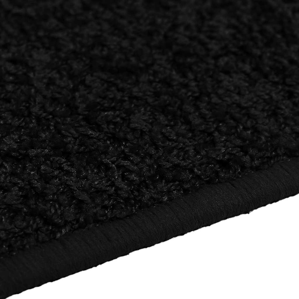 Tepih trkač Crna 100 x 300 cm 100% Polipropilen Tuft