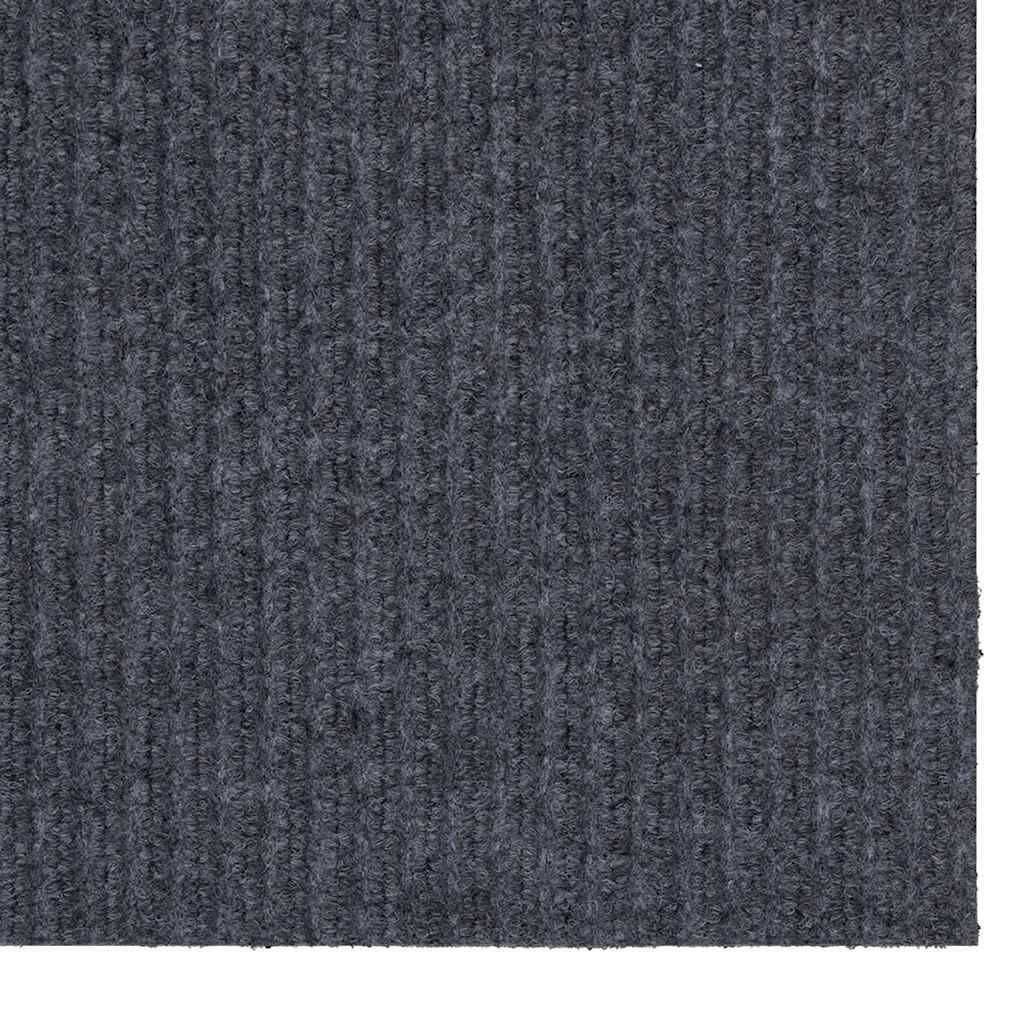 Tepih trkač Siva 80 x 250 cm tkanina