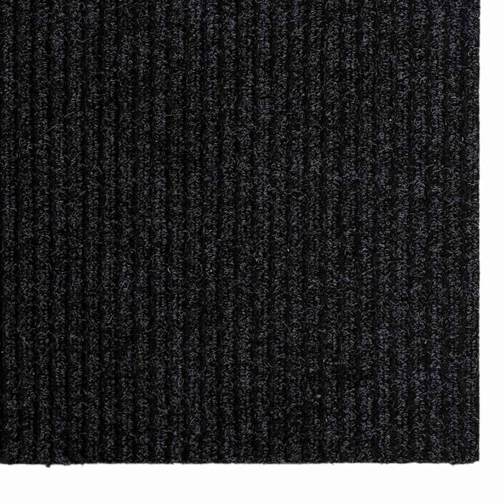 Tepih trkač Antracit 80 x 500 cm tkanina