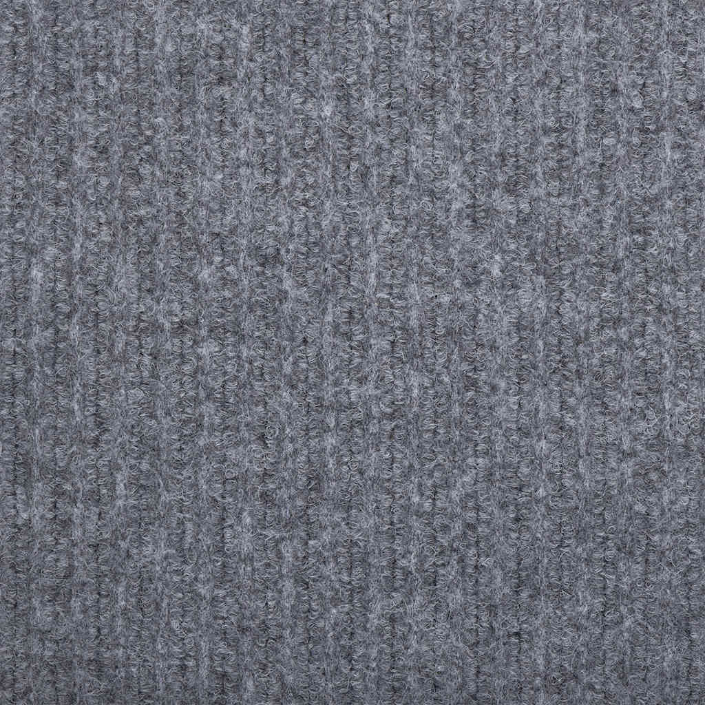 Tepih trkač Svijetlo siva 80 x 300 cm tkanina