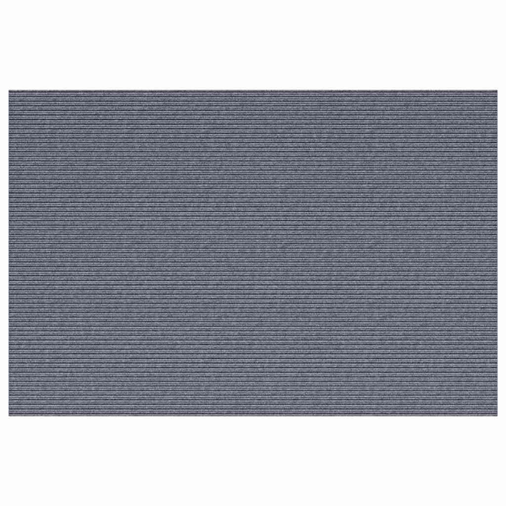 Tepih trkač Svijetlo siva 100 x 150 cm tkanina