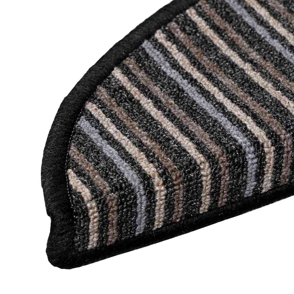 Samoljepljivi stepenasti ulošci 15 pcs Antracit 56 x 17 x 3 cm