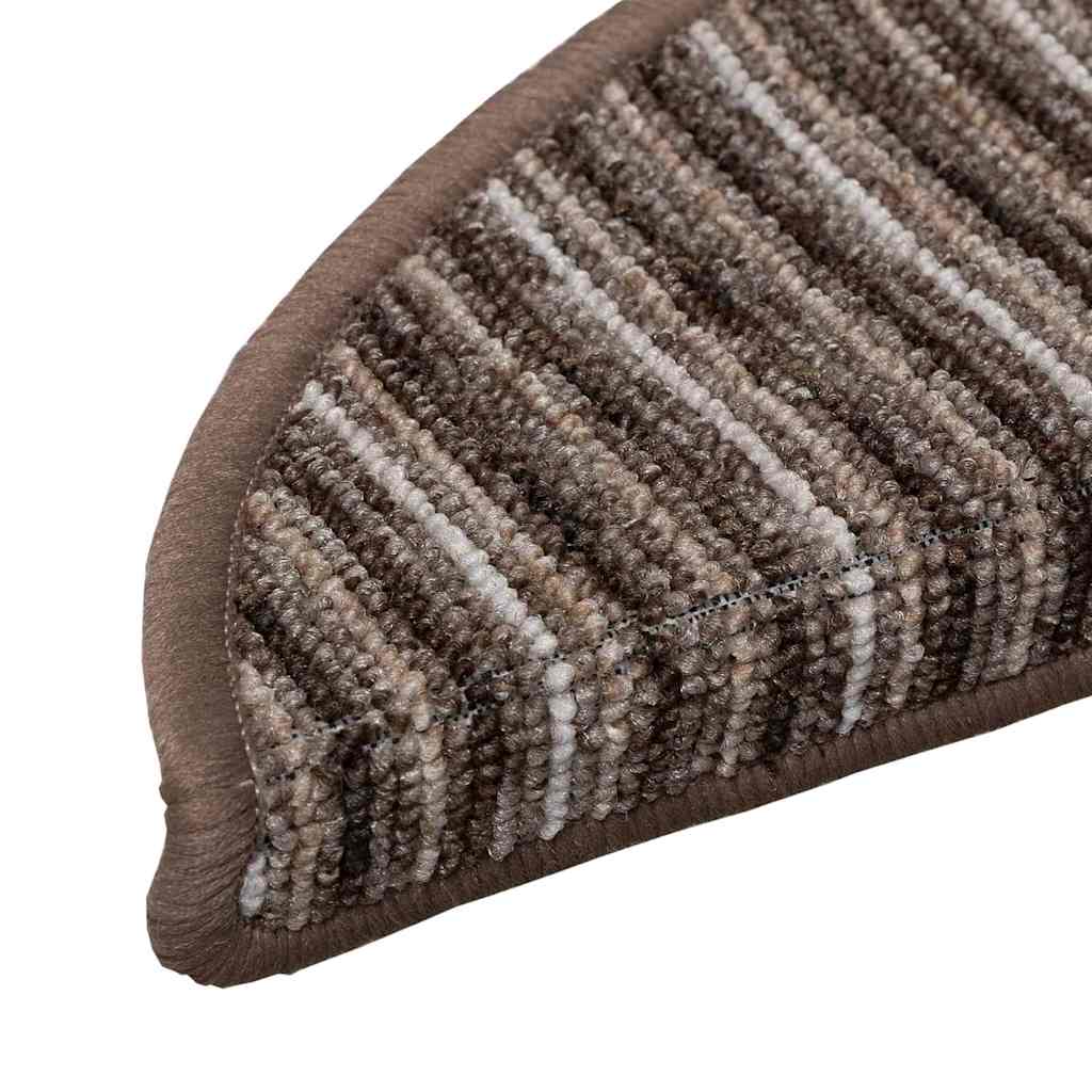 Samoljepljivi stepenasti ulošci 15 pcs Smeđa 56 x 17 x 3 cm