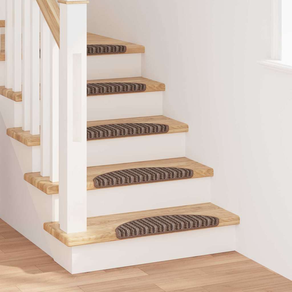 Samoljepljivi stepenasti ulošci 15 pcs Smeđa 56 x 17 x 3 cm